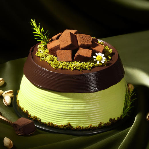 【迪拜巧克力】58%黑巧开心果 商品图0