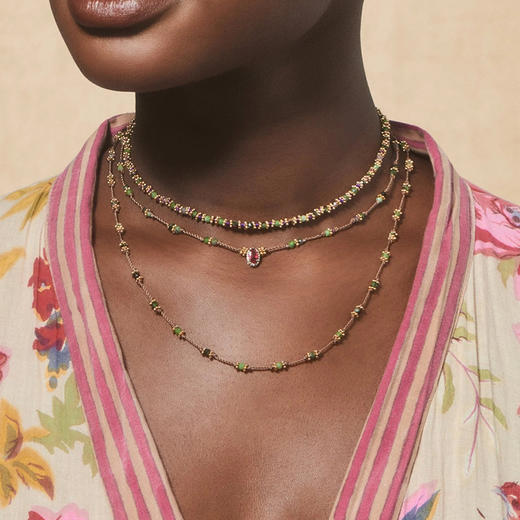 北京仓｜Tityaravy-DAKA-碧玺 吊坠 项链［法国设计师］ 商品图2