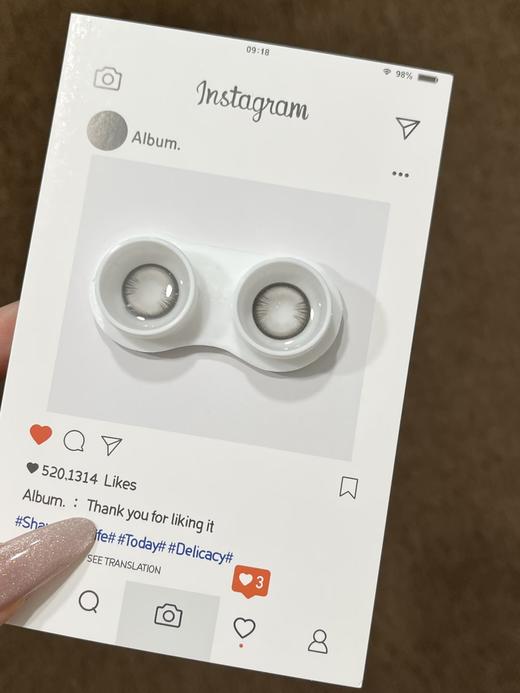 Sincecon日抛·发光美式/明星色号/头号星探·14.5mm大着色·一盒十片装 商品图4