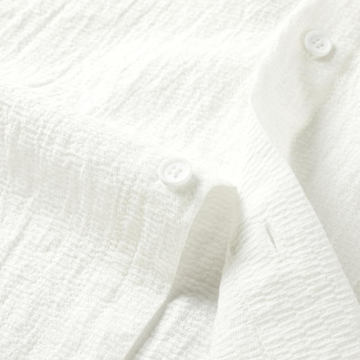 GXG男装【褶皱肌理】25夏季日常翻领休闲户外通勤男式短袖衬衫K&C 商品图12