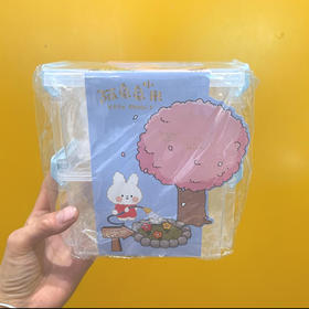 阿兔兔1977透明组合收纳箱