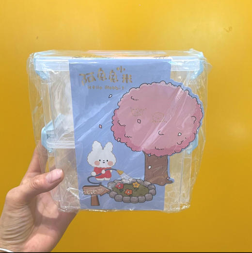 阿兔兔1977透明组合收纳箱** 商品图0