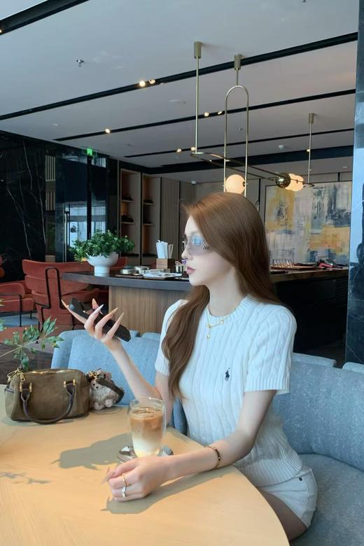 缪缪 江疏影 张元英同款无框太阳眼镜 窄版A51 （JH） 商品图5