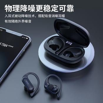 大康 Athlete TWS 真无线运动蓝牙耳机跑步防水挂耳式耳机双耳5.3音乐入耳适用于苹果华为安卓小米 黑 /数码 /影音娱乐 /蓝牙/无线耳机 商品图6