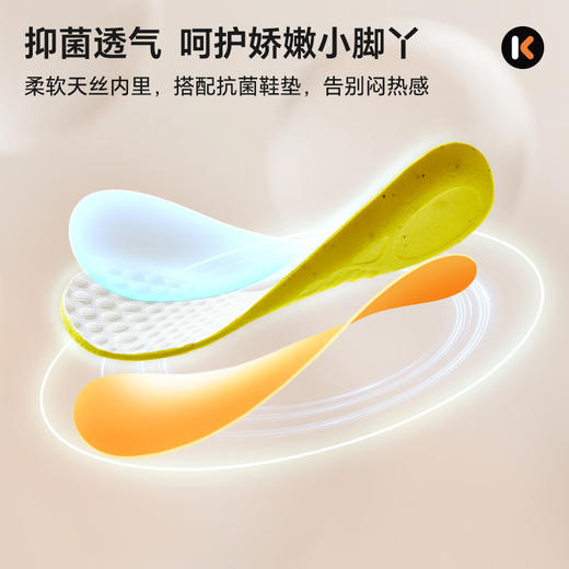 卡特兔婴儿学步鞋2025秋季新品阿甘鞋宝宝鞋软底防滑幼儿园小白鞋 商品图4