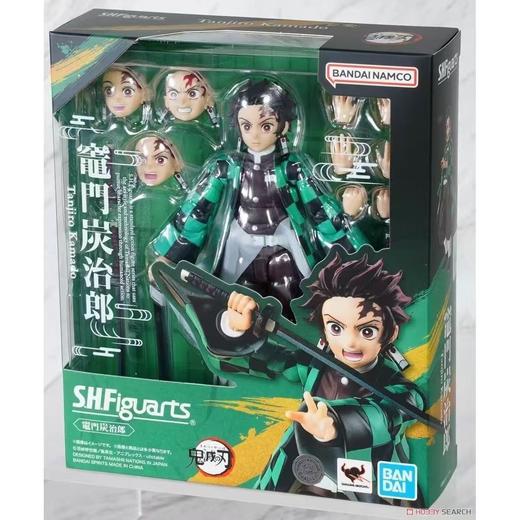 万代 SHF 鬼灭之刃 鬼杀队 炭治郎 可动手办 商品图0