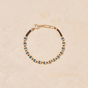 订购8周到｜Tityaravy-KAMILAH-圣玛利亚海蓝宝 串珠 手链［法国设计师］