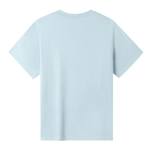 GXG男装【月亮印花】夏季时尚潮流星空元素情侣款圆领纯棉短袖t恤K&C 商品图5