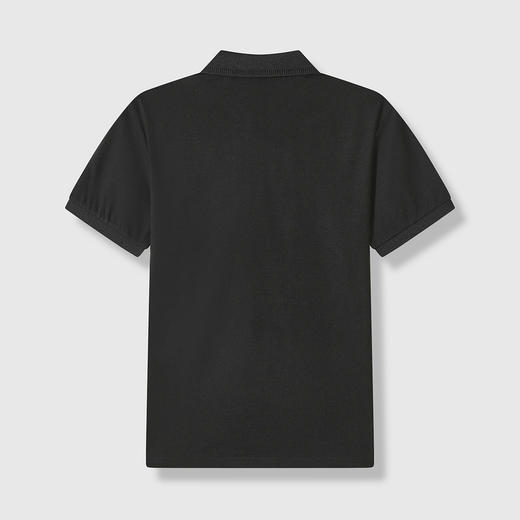 GXG男装25夏季时尚刺绣简约翻领纯色百搭通勤日常男式短袖POLO衫K&C 商品图3