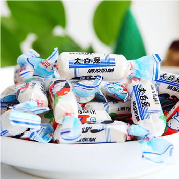 大白兔 清凉味奶糖227g约40颗 上海特产 节日礼物糖果 办公室分享零食 /休闲食品 /糖果 /奶糖 商品图3
