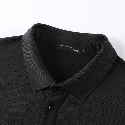 GXG男装【含桑蚕丝&莫代尔】25夏季凉感透气男式翻领短袖POLO衫K&C 商品图13