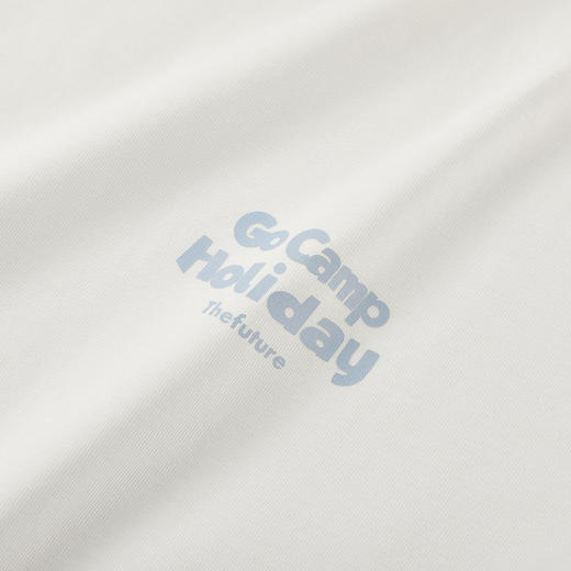 GXG男装【凉感透气】25夏季创意后背露营图案吸湿速干男式短袖T恤K&C 商品图10