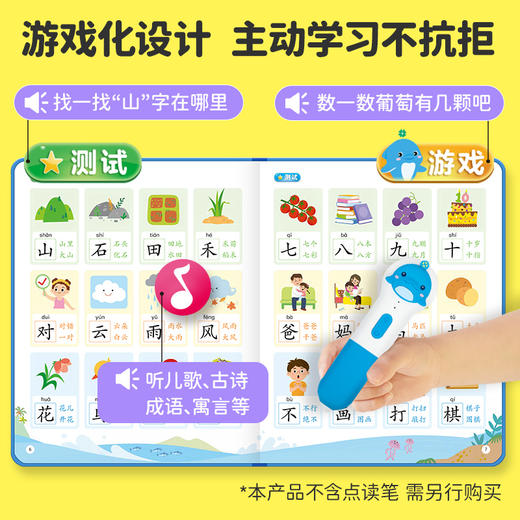 【点读版】豚小蒙学前识字2100：全3册（盒装）新书首发福利：下单盒装送一、二年级同步学习大卡一本！ 商品图1