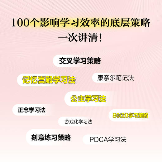像高手一样学习：让学习轻而易举的100个策略 成功励志书籍费曼学习法西蒙学习法康奈尔学习法极简学习法 商品图1