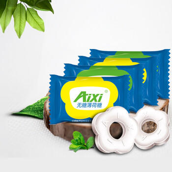 Aixi 柠檬味薄荷糖 750g/袋 无糖食品 招待糖果 清口糖 餐饮前台摆放 /休闲食品 /糖果 /薄荷糖 商品图2