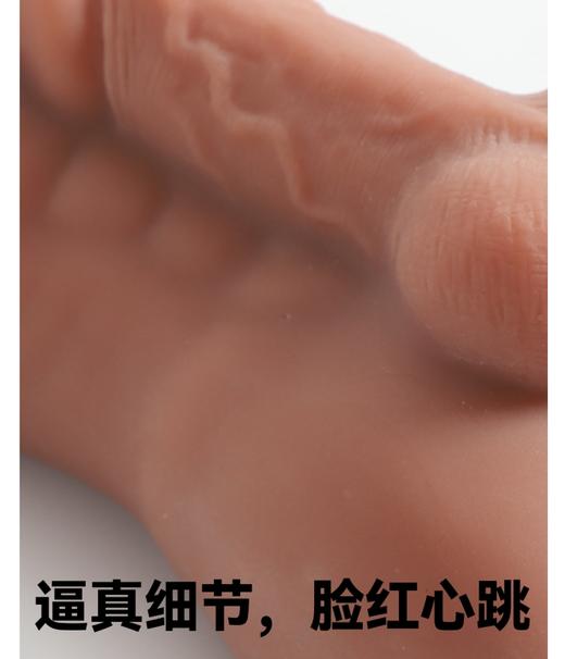 Mr.heer 荷尔先生 黑皮腹肌体育生名器倒模仿真肉体 商品图4