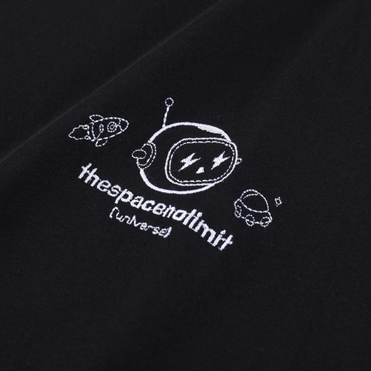 GXG男装【宇航员刺绣】夏季时尚创意太空元素男士圆领纯棉短袖t恤K&C 商品图6