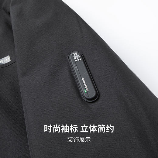 【鸭绒】圣得西男士连帽羽绒服2025冬新款防风防寒保暖休闲外套 商品图9