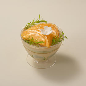 黄桃乌龙水果杯