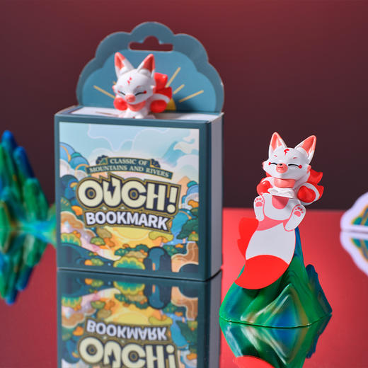 ouch书签丨山海经系列 比翼鸟 / 貔貅 / 帝江 / 九尾狐 / 白泽 / 应龙 商品图4