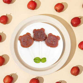 沂蒙公社果粒山楂糕小熊棒棒糖270g独立包装0添加剂儿童山楂酸甜零食 /休闲食品 /蜜饯果干 /山楂制品 商品图4