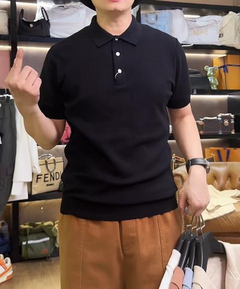 夏季透气短袖Polo衫男款商务休闲百搭 商品图2