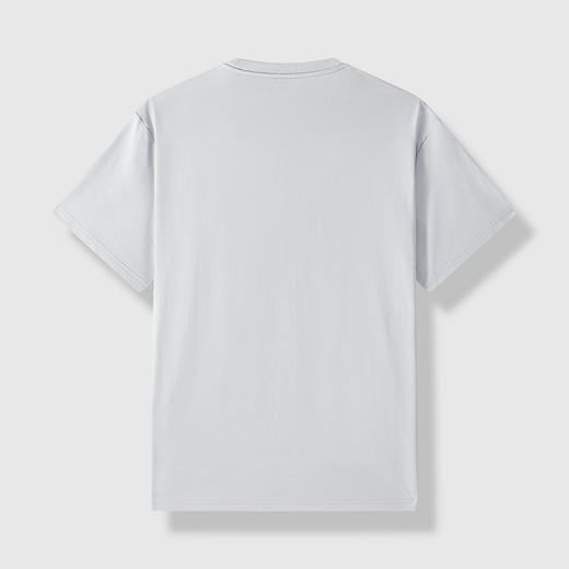 GXG男装【凉感遮热】25夏季时尚刺绣吸湿速干圆领男式短袖T恤K&C 商品图5