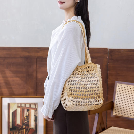 苏苏姐家寻风和纸纱线手工编织diy钩针棒针天然手编线毛线团 商品图3