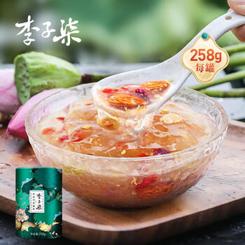李子柒桂花坚果藕粉350g/罐 饱腹代餐坚果羹营养美味早餐 /水饮冲调 /冲饮谷物 /果蔬粉 商品图2