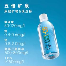 气质含气天然矿泉水330ml