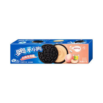 奥利奥（Oreo）夹心饼干白桃乌龙味97g 网红“桃”气零食 休闲零食 早餐下午茶  /休闲食品 /饼干 /夹心饼干 商品图4