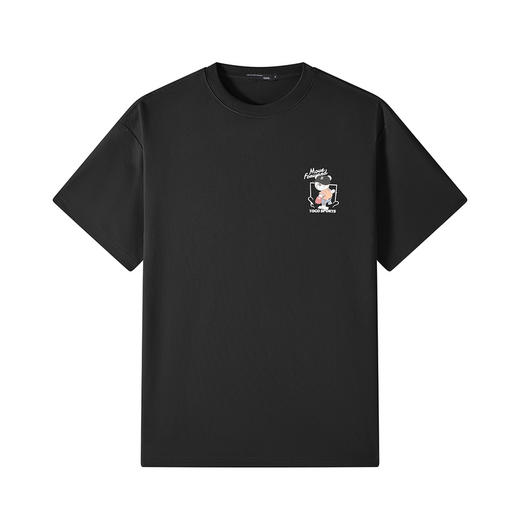 GXG男装【棒球熊】25夏季凉感透气抗紫外线男式圆领短袖T恤K&C 商品图2