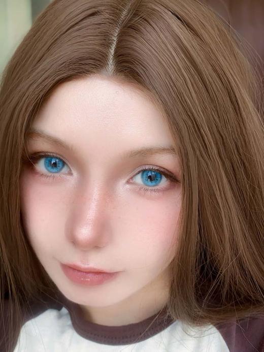 narscolor 半年抛  天使冰蓝  直径14.5mm 商品图4