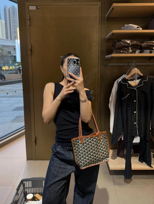 狗牙双面迷你子母托特包 商品图2