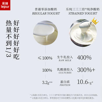 乐纯（LePur'）希腊大师  希腊酸奶 0蔗糖0脂肪 袋装低温酸奶500g*1袋 营养早餐 /水饮冲调 /低温奶 /低温酸奶 商品图0