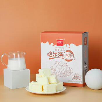 哈老鼎丰奶油味冰糕 哈尔滨风味 冰淇淋冰棍雪糕冷饮冰激凌900g（450g*2） /水饮冲调 /冰淇淋 /盒装/桶装冰淇淋 商品图1