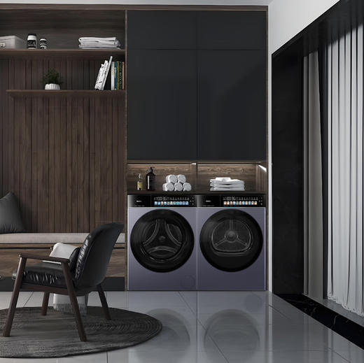 海尔（Haier）洗烘套装 XQG100-BLEU78A7U1+GA100-STF78A7U1 商品图6