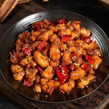 大嘴先生麻辣冷吃兔200g 肉干兔肉零食下酒菜 四川特产 真空包装开袋即食 /休闲食品 /肉类零食 /兔肉类 商品图3