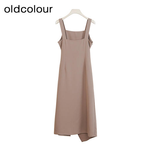 oldcolour商场同款春秋款时尚优雅气质通勤两件套长袖连衣裙女GP31103001 商品图3