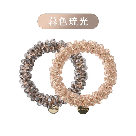 👀一眼沦陷！✨【萝萝拉银河水晶发圈】✨❗️普通发型的点睛之笔！明显同款！🌊名媛私藏·发间流动的夏日星河！品牌直发！ 商品图7