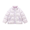 笛莎Deesha 童装女童羽绒服2025冬新款女童蝴蝶结印花短款羽绒服 商品缩略图4