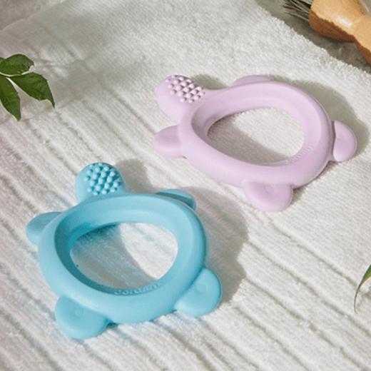 Jordan 小海龟婴儿安抚牙胶(单个装,颜色随机,介意谨拍)小月龄磨牙棒0-1岁 商品图2