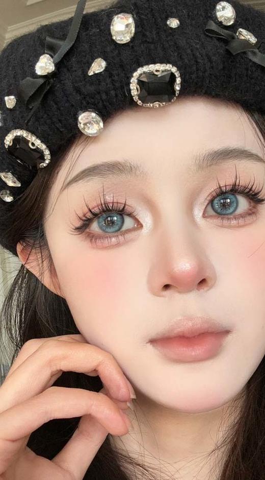 narscolor 半年抛  天使冰蓝  直径14.5mm 商品图0