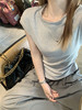 <曾小咸推荐>现货秒杀！卖完不补 ！微信打折价！韩系不规则修身短袖 日常89.99 立减40 秒杀49.99！ 商品缩略图7
