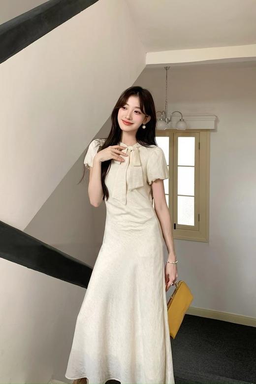 Stay2Weeks 法式系带腰间褶皱连衣裙 20879 商品图2