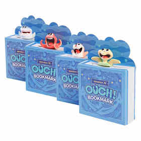 ouch书签丨海洋系列 立体书签 巨齿鲨鱼 / 丸子章鱼 / 洋流海龟 / 南极海豹 / 缅因龙虾 / 蓝火水母