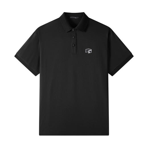 GXG男装【含桑蚕丝】25夏季简约纯色凉感透气男式翻领短袖POLO衫K&C 商品图4