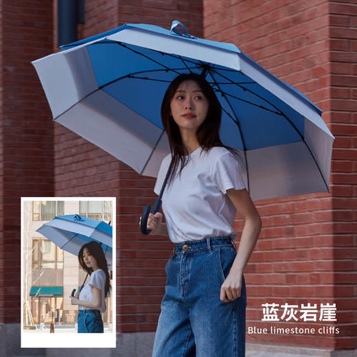 MM 山姆 JNC XXL 直骨双层伞 绿境丛林 商品图6