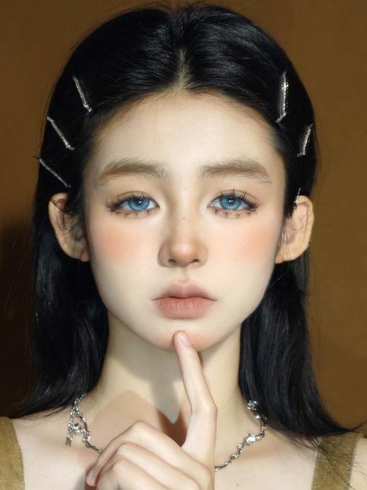 narscolor 半年抛  天使冰蓝  直径14.5mm 商品图10