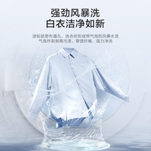 海尔智家Leader/统帅大容量10kg家用全自动波轮洗衣机洗脱一体527 商品图2